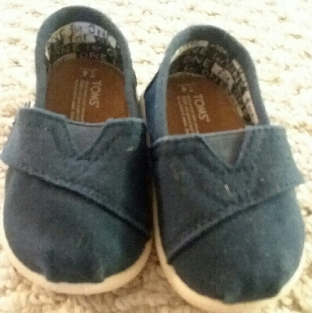 Toms sneakers T4 Baby boy/ unisex navy blue